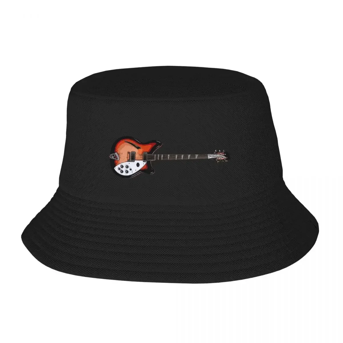 Rickenbacker 360, панама с эскизом, панама для детей, шапки боб, модные рыбацкие шапки, летние шапки унисекс для пляжной рыбалки