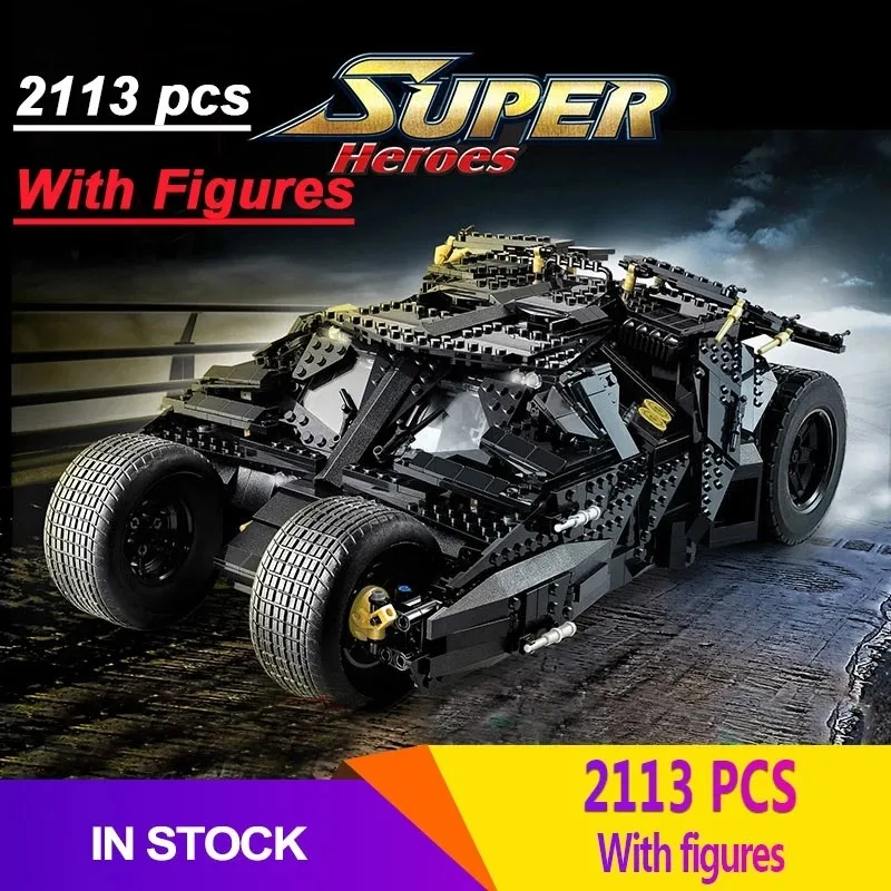Детский конструктор 7144, модель Tumblers, 2113 деталей, совместим с 76023, 10937, игрушки, рождественские подарки