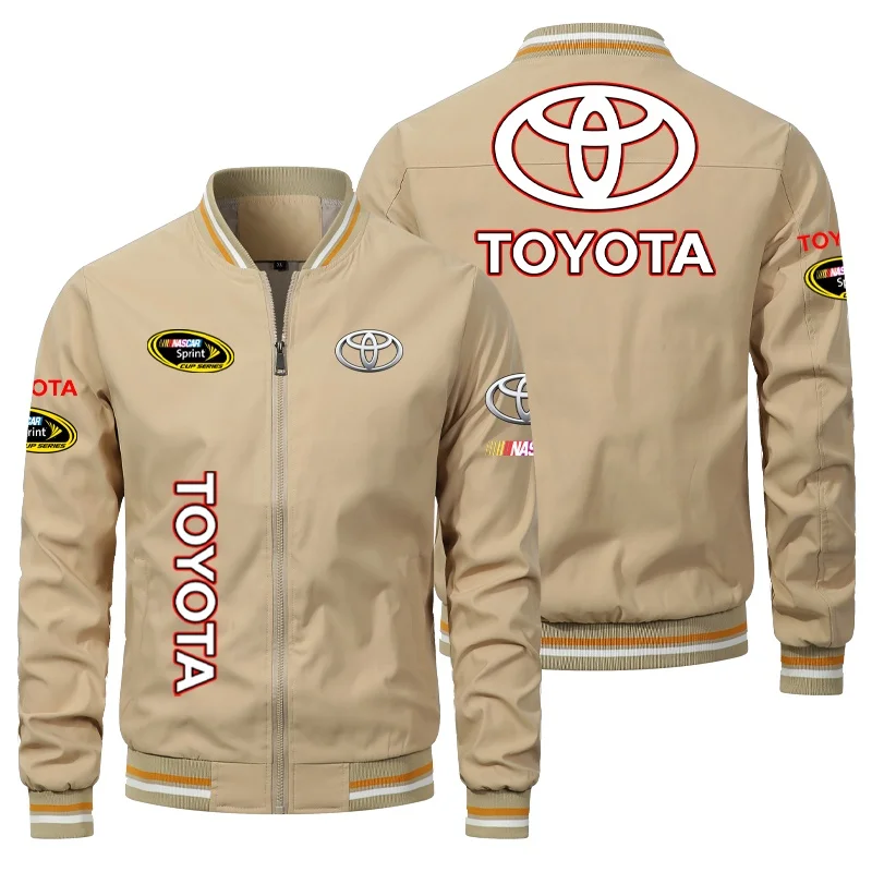 Винтажная куртка CFS Toyota NASCAR Sprint Cup Series, топы для гоночных энтузиастов, мужская велосипедная куртка большого размера TRD (art.: 3920d01e63343) - 3920d01e63343