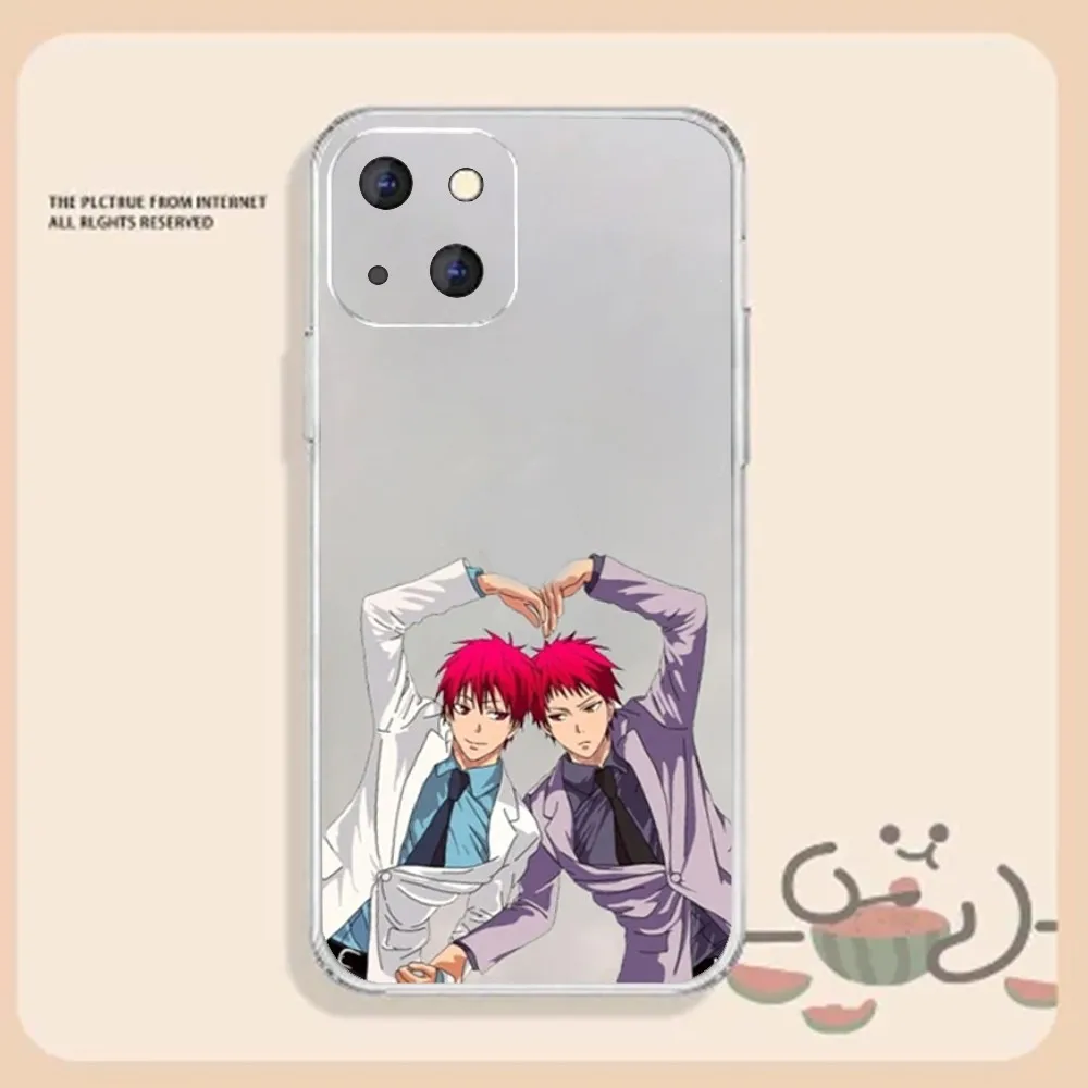 Фото Чехол для телефона Kuroko без корзины с аниме для Iphone 15 11 13 14 Pro Max 7 8 Plus X Xr Xs Max Se2020 12, прозрачный мини-Чехол №5