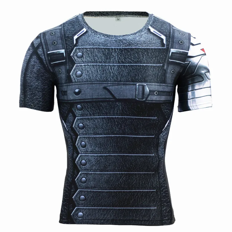 Майка MMA Rashguard Bjj Gi 3D принт капитан дышащие футболки Мужская компрессионная футболка MMA тренировочная одежда для фитнеса спортивные топы (art.: 3920c80a11c3d) - 3920c80a11c3d