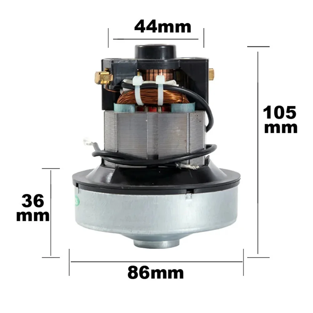 Мотор для пылесоса 600 Вт для Midea SC861 SC861A SA2801, 86 мм, металлический, из АБС-пластика, запасная часть, аксессуары для уборки дома