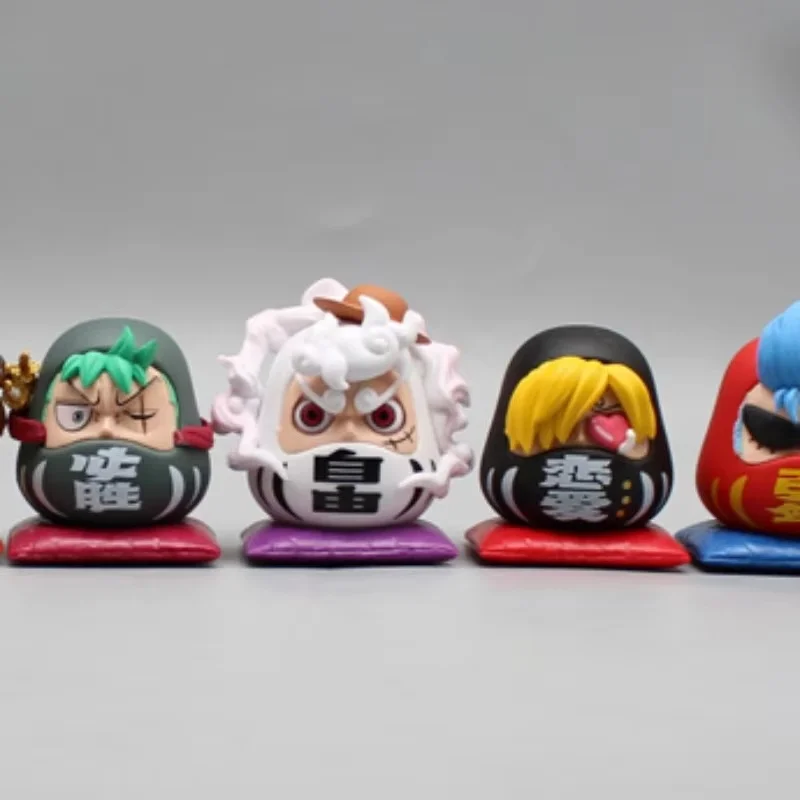 One Piece Gk China-Chic Dharma Series Ника Луффи Solon Vinsmoke Sanji Nami Franky Мультяшный персонаж Мультяшное яйцо Модель игрушки