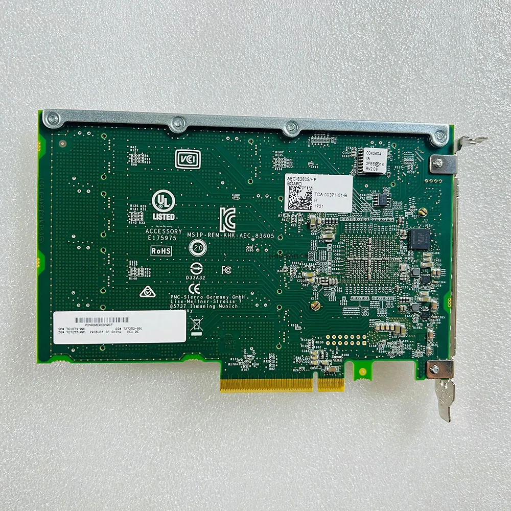 SD-карта 12G SAS 761879-001 727253-001 727252-001 AEC-83605