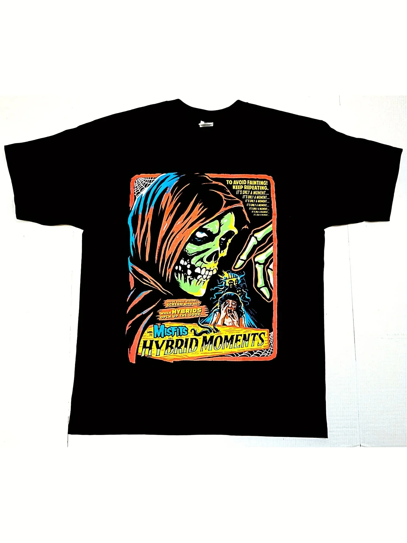 Футболка MISFITS Hybrid Moments Fiend Skull Danzig Horror Punk Футболка мужская Новые забавные подарки Мужская одежда Новые топы и футболки T