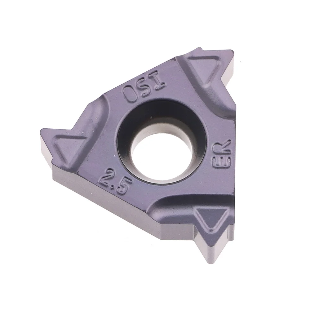 Новинка оригинальные резьбовые вставки 16ERM 2.50ISO IC908 карбидные вставки 16ERM 2,50 ISO IC908 режущие лезвия инструмент токарная пластина