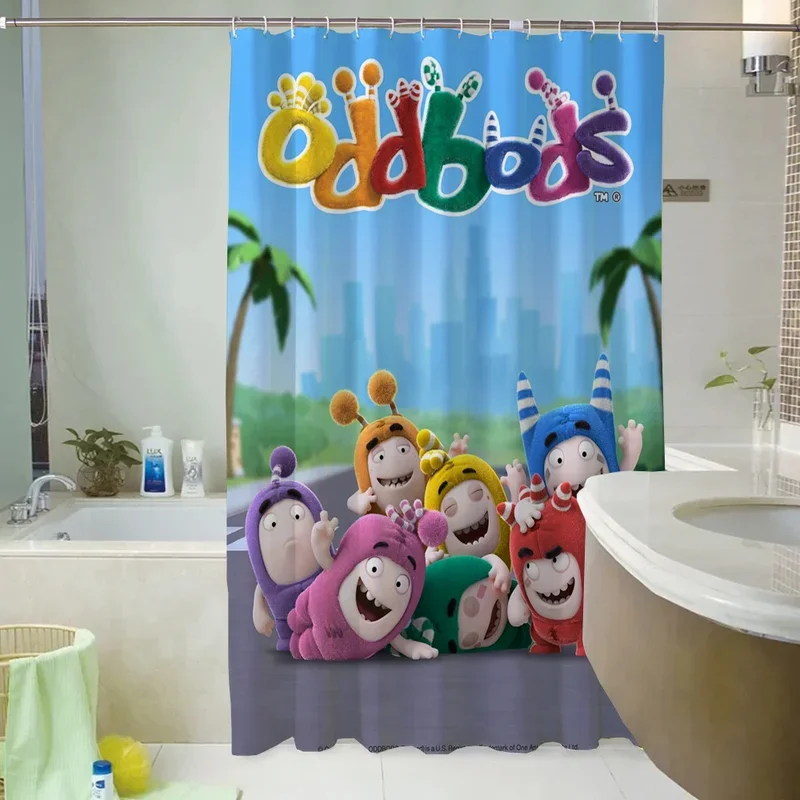 Фото Занавеска для душа Oddbodes для аксессуаров для ванной комнаты, складные занавески для перегородки, ванны, спальни, дома, Quarto, водонепроницаемая FaXT6 @! №2