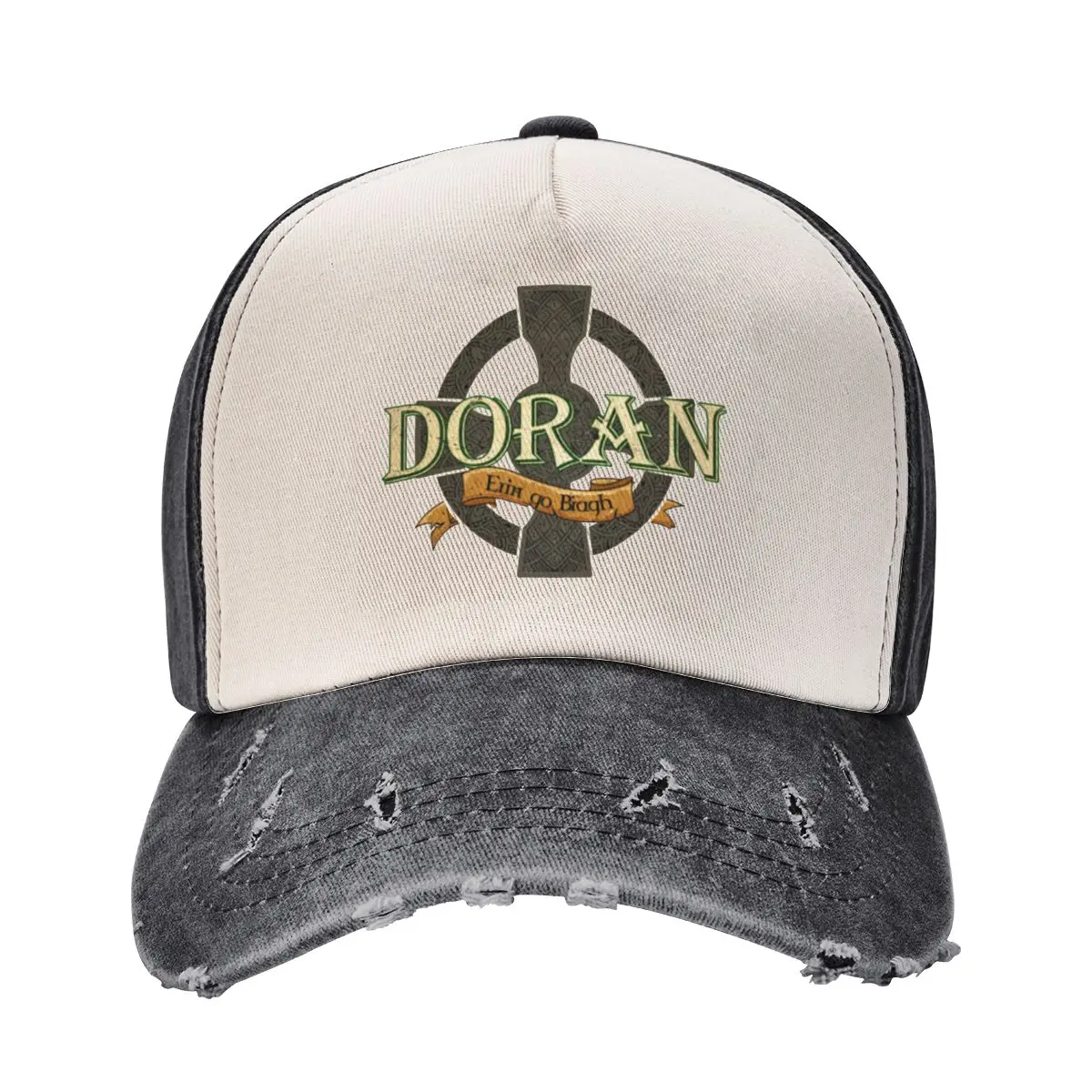 Doran Irish Surname Irish Family Name Gifts Бейсболка Дизайнерская кепка Bobble Hat Пляжная сумка Пляжная прогулка Женская пляжная мужская кепка