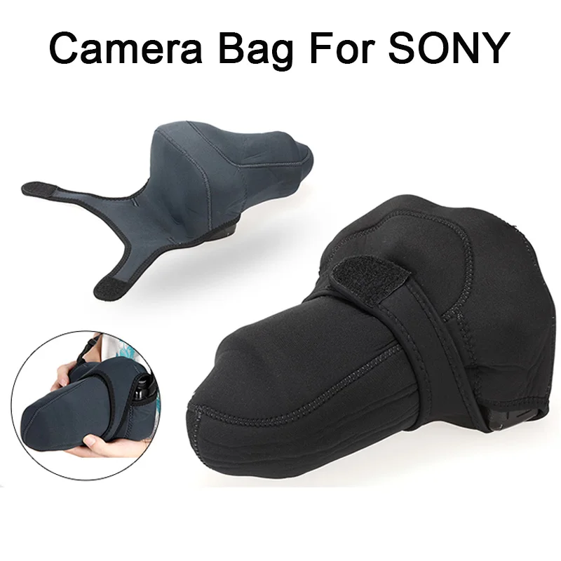 Сумка для фотоаппарата Canon/Sony/Nikon/Pentax, аксессуары для зеркальных фотоаппаратов, сумка для зеркальной фотокамеры, неопреновый 2-сторонний универсальный чехол