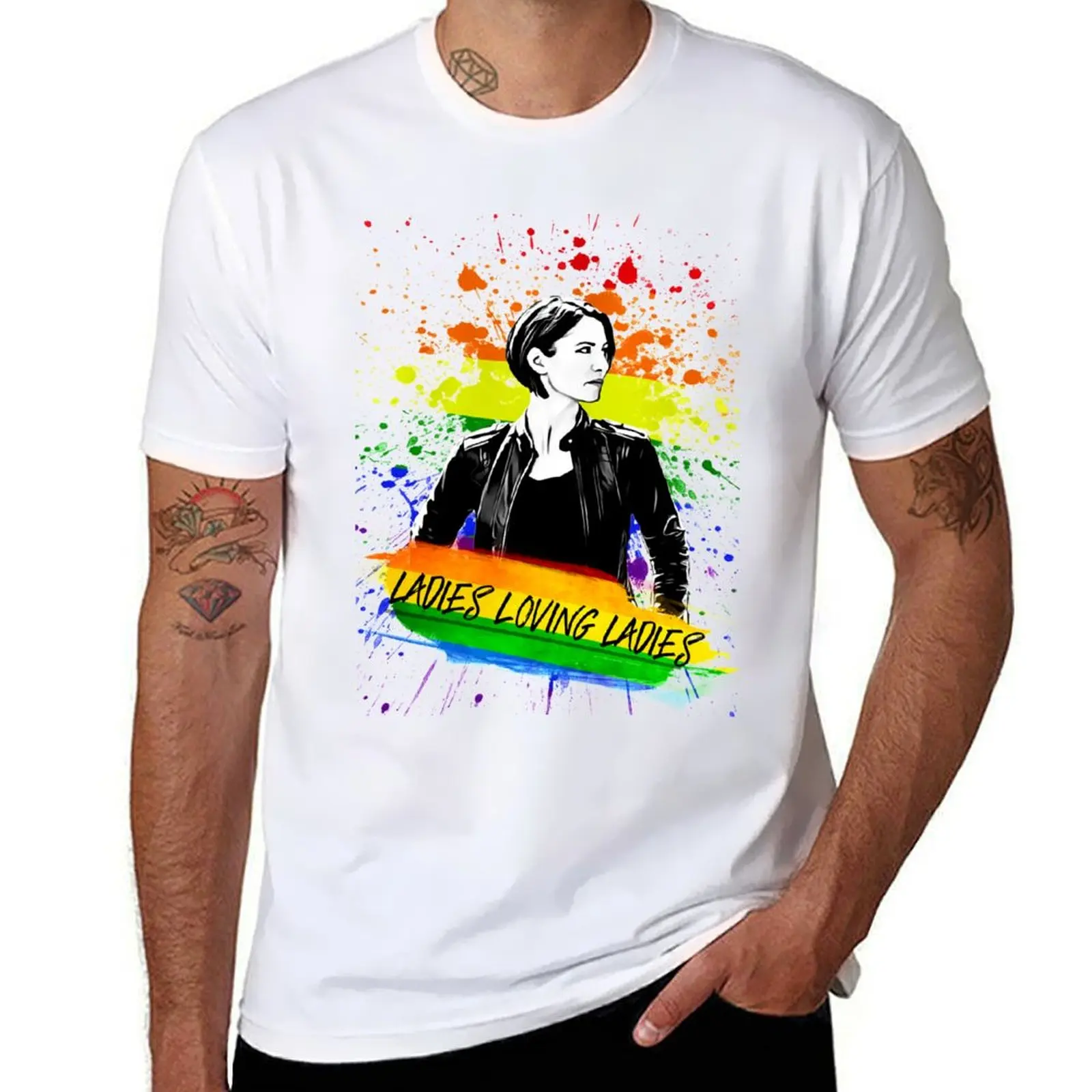 Alex Danvers - Mod.2 - футболка LGTB, мужские дизайнерские мужские футболки, высококачественная футболка люксового бренда