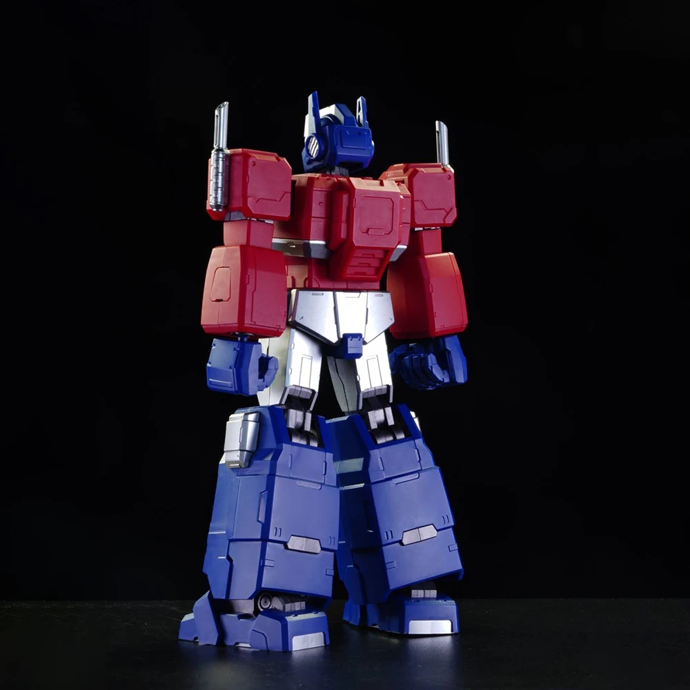Фото Оригинальный новый Blokees Transformers Action Edition G1 Optimus Prime 18 см легендарная сборка аниме фигурка модель орнамент подарки №3