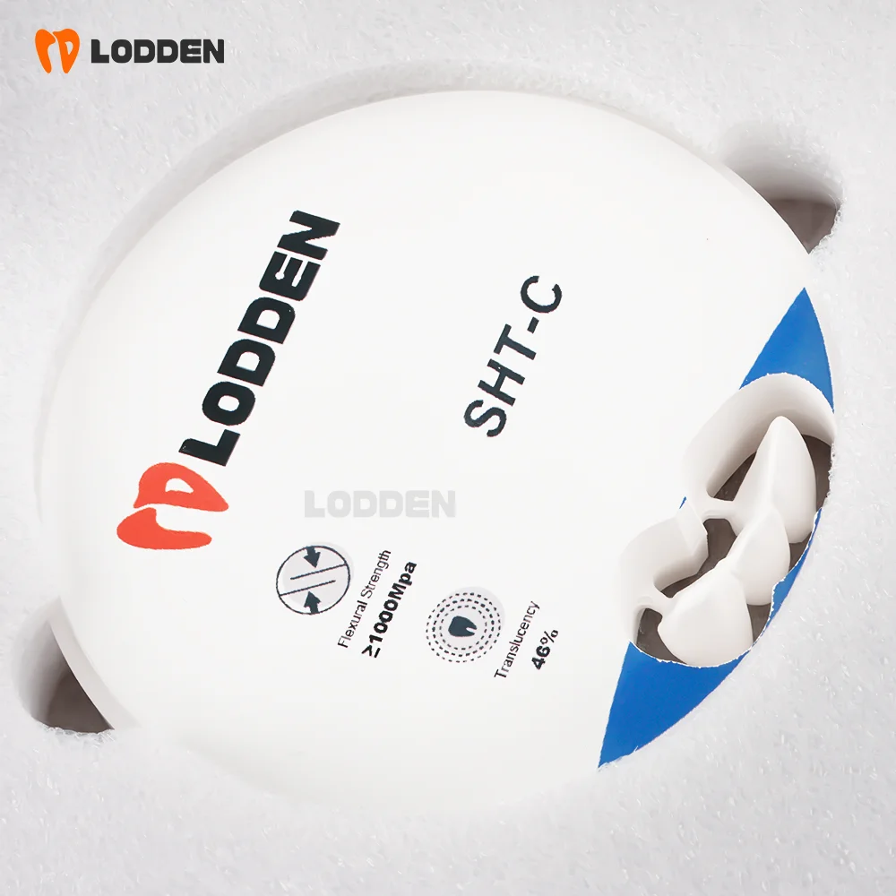 Фото LODDEN SHT циркониевая заготовка с предварительным оттенком 98 мм Vita 16 цветов + BL1-BL4 Cad Cam фрезерная система материал технического оборудования для стоматологической лаборатории №5