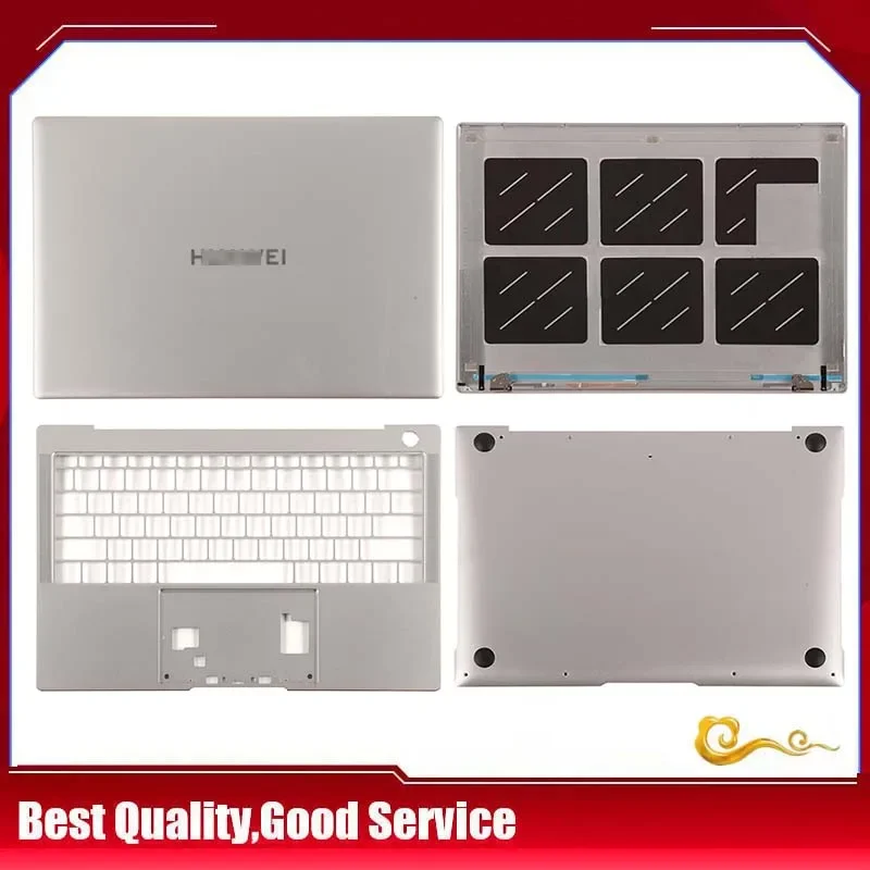 Новинка/орг для Huawei Matebook X Pro MACHD-WFE9Q 2021, задняя крышка ЖК-дисплея/верхняя крышка/Нижняя крышка, серебристый