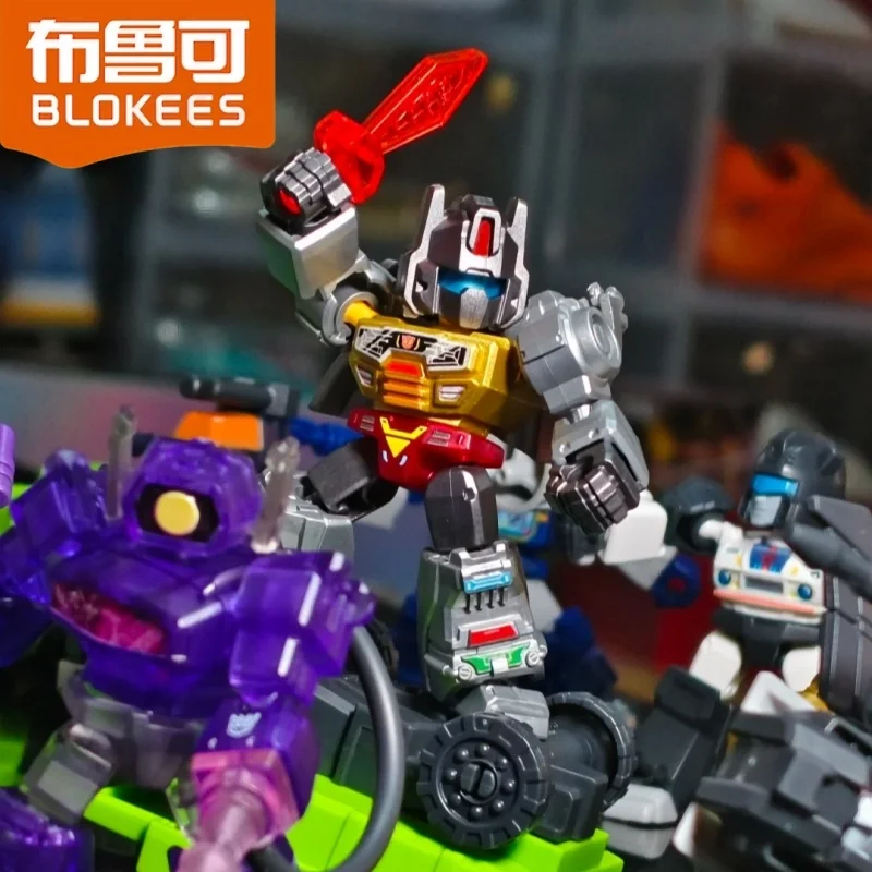 Лидер продаж Blokees Трансформеры Starry Edition V3 Слепая коробка Devastator Optimus Prime Grimlock Звуковая печь Сборка Робот Игрушки Подарки
