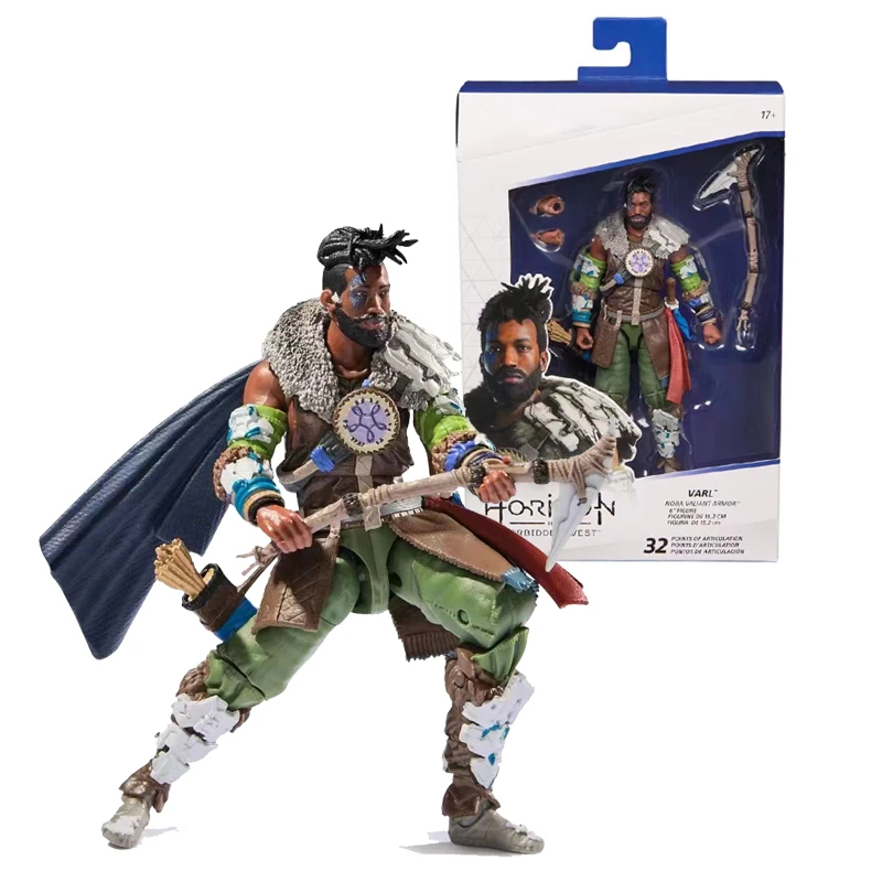 Игрушки Spin Master Horizon Zero Dawn Varl 18 см, фигурка модели куклы, коллектор, гаражный комплект