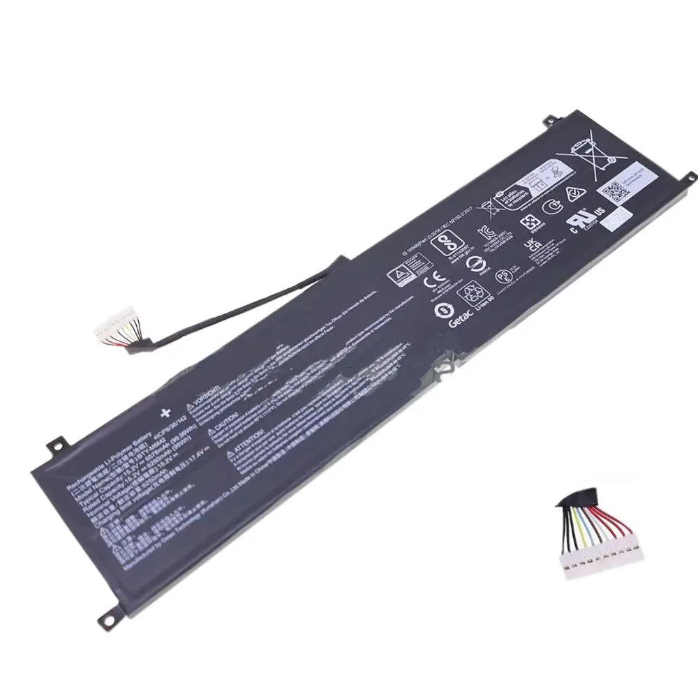 Аккумулятор для ноутбука MSI Stealth 14 16 Studio A13VE A13VF A13VG Stealth 16 Mercedes AMG Motorsport 15,2 В 6578 мАч 99,99 Втч Новый
