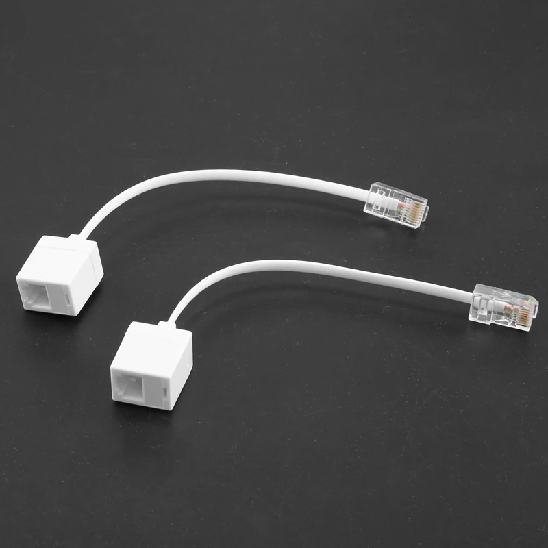 Фото 8 разъемов 8P4C / RJ45 Male RJ11 6P4C к гнезду M / F адаптер телефонный Ethernet №3