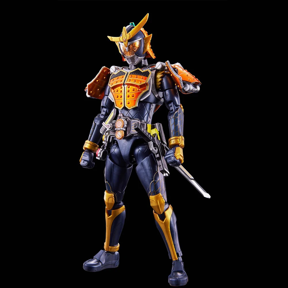 Фото В наличии Bandai фигурка-Rise Standard Kamen Rider Gaim (оранжевые ручки Ver.) Сборная экшн-фигурка, Коллекционная модель, набор игрушек №2