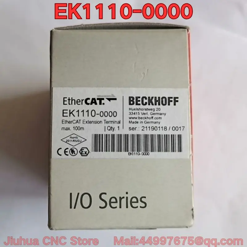 Совершенно новый модуль ПЛК EK1110-0000 EK1110 Цитата на 2025 июля.