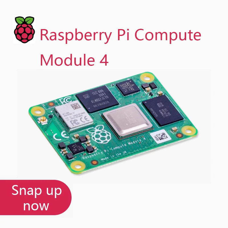Raspberry Pi CM4 CM 4108032   Вычислительный модуль 4 eMMC WiFi, комплект CM4