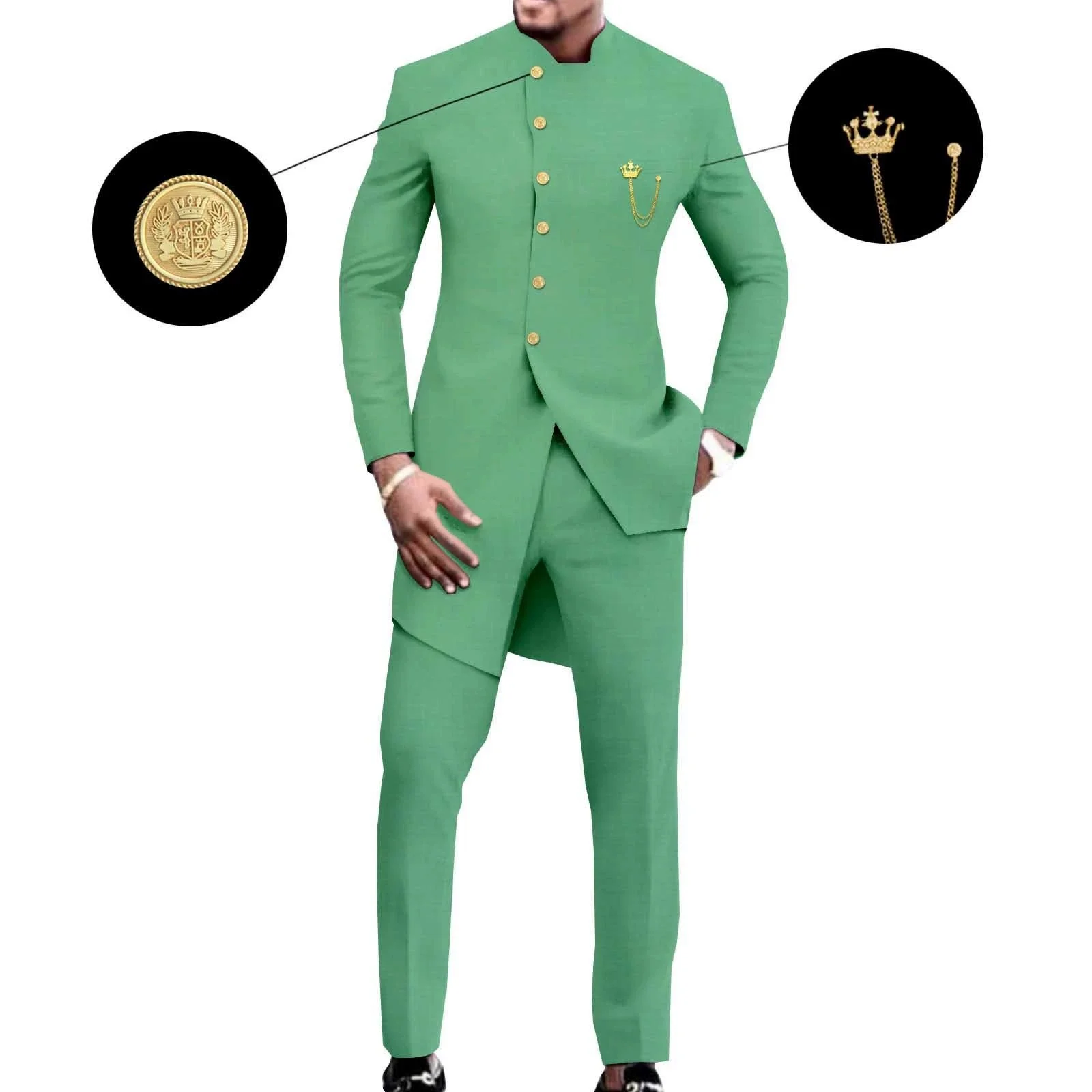 Синие мужские костюмы Slim Fit, однобортный костюм из двух предметов, мужской костюм для свадьбы, выпускного вечера, деловой индивидуальный мужской пиджак для выпускного вечера, Ropa Hombre