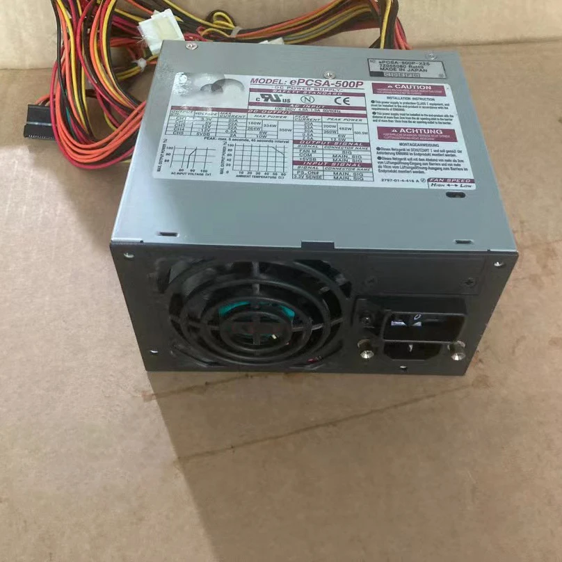 EPCSA-500P ePCSA-500P-X2S для источника питания Nipron 500W ATX DC