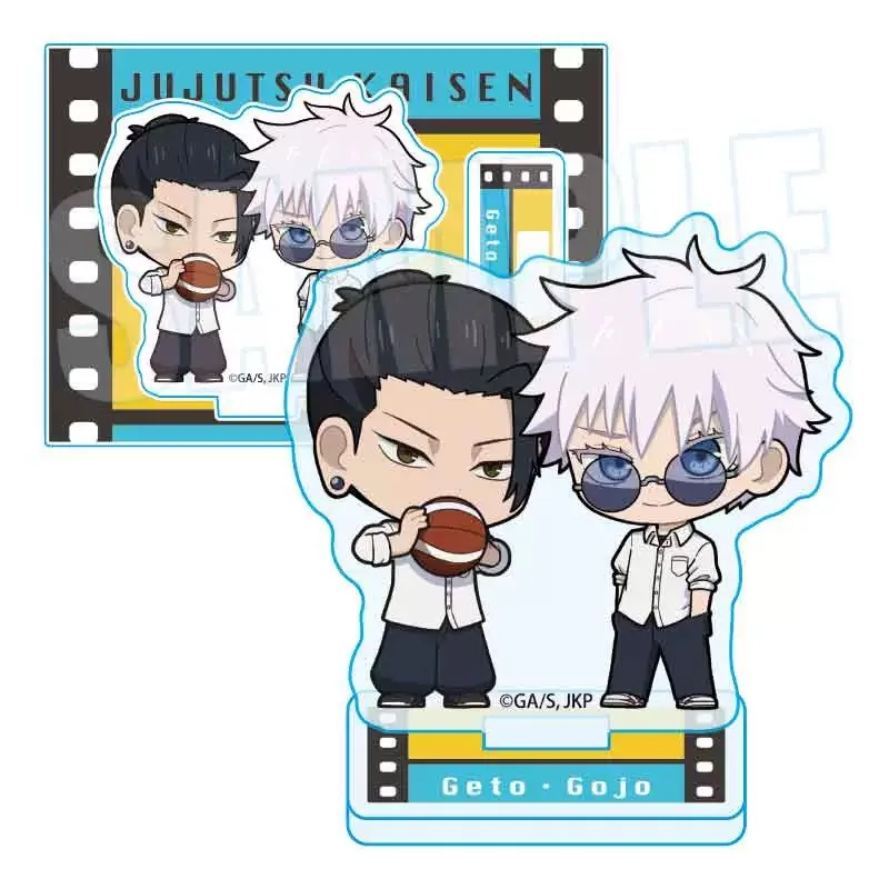 Фото Jujutsu 2: Kaigyoku/Gyokusetsu Mini Gojo акриловая подставка Suguru Geto милая статуя Fushiguro Toji аксессуар Amanai Riko Toys №5