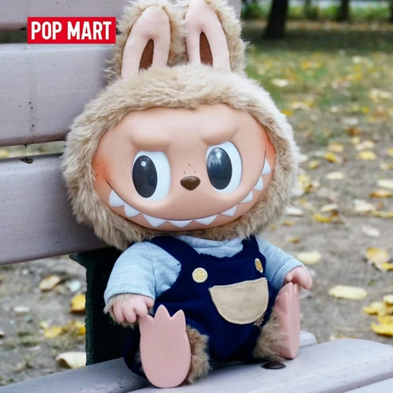 Pop Mart Labubu Time To Chill Rubble Vinyl 1,0 модная модная игрушка для рабочего стола изысканное и умное украшение для комнаты подарок