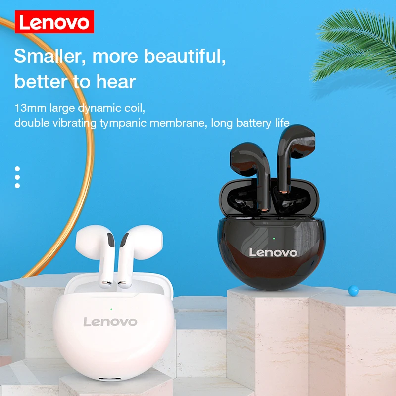 Оригинальные беспроводные наушники Lenovo HT38 TWS Bluetooth наушники HD стерео игровой вызов шумоподавление наушники музыкальная спортивная гарнитура