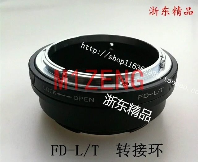 Фото Переходное кольцо FD-SLT для объектива с креплением canon FD FL к камере Leica T LT TL TL2 SL CL Typ701 18146 18147 Panasonic S1H/R s5 №4