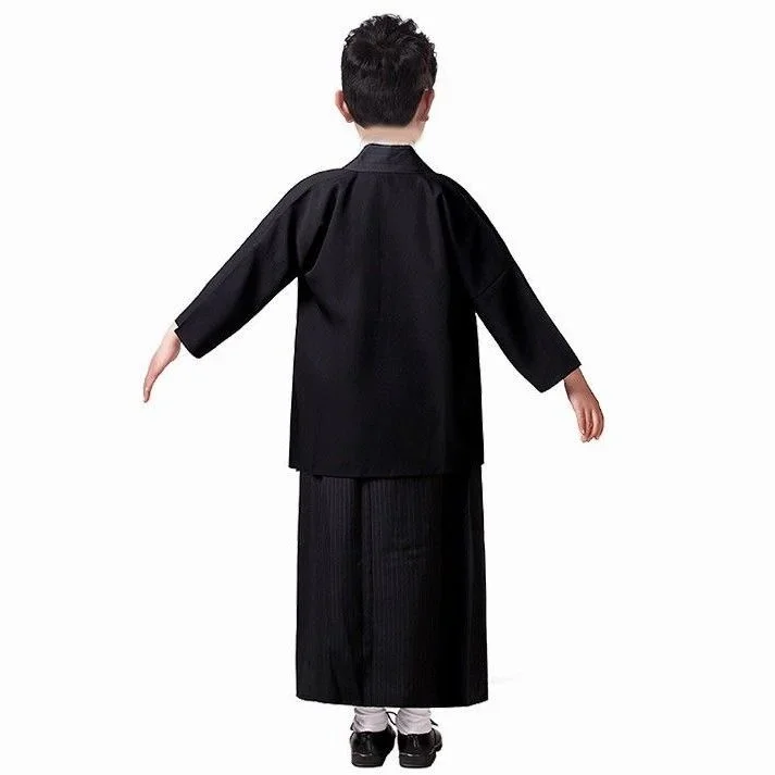 Японское кимоно в стиле ancien pour enfants, ансамбль с пряжками samouraï, аниме традиции, garçon (art.: 3920cd2f77147) - 3920cd2f77147