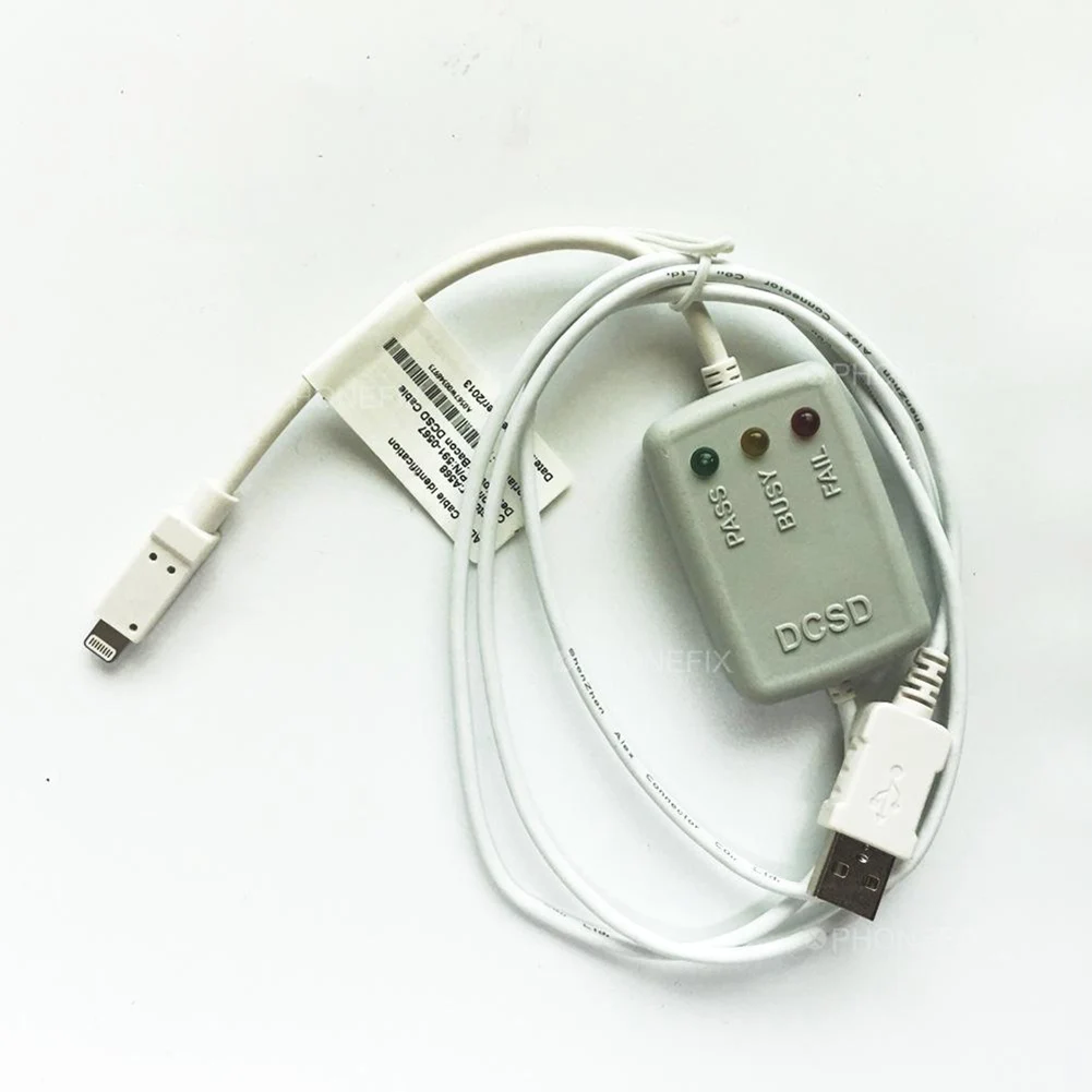 Фото Кабель USB DCSD Alex для IPhone 6S-X, техническая линия последовательного порта №3