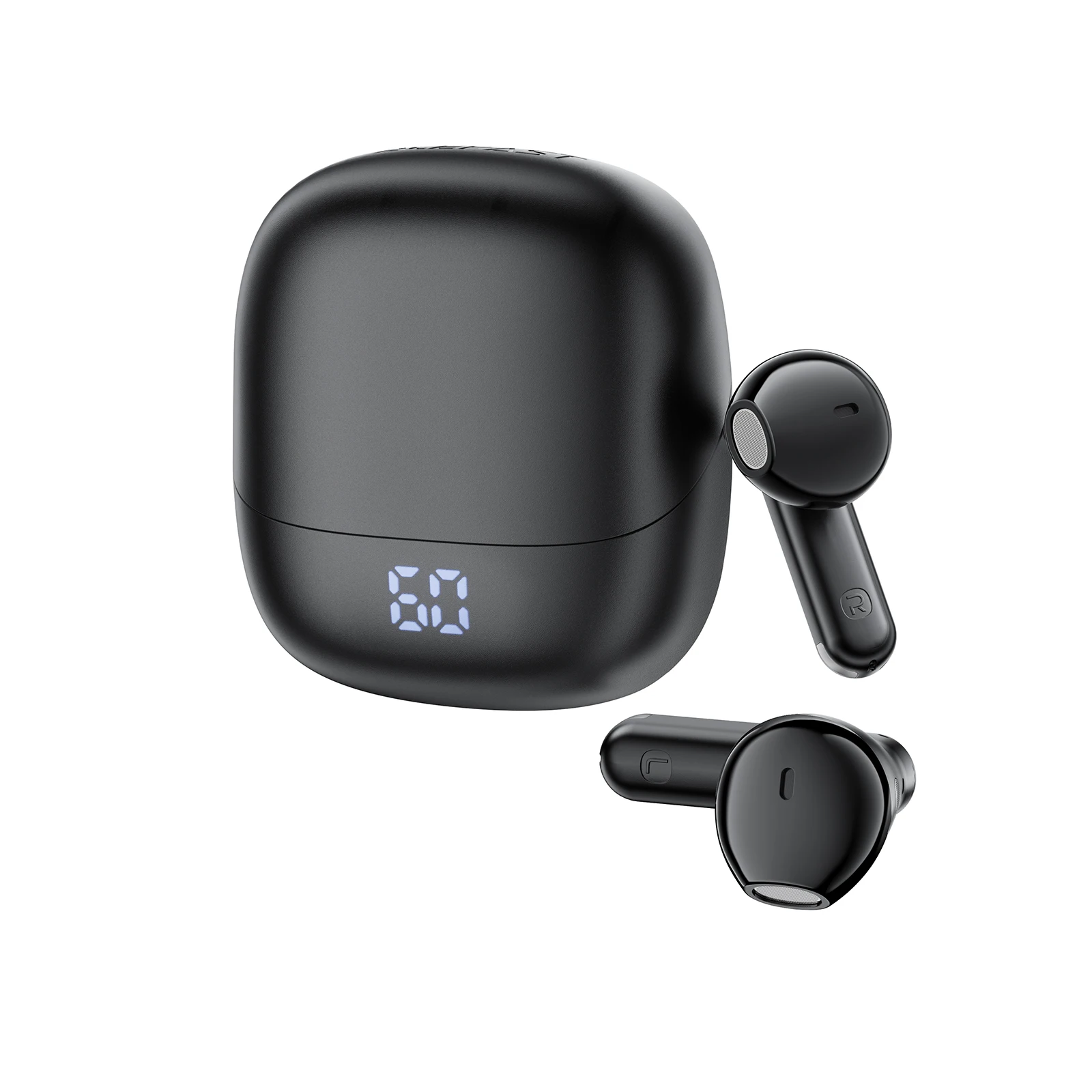 ACEFAST W2 ANC 35 дБ Беспроводные наушники Bluetooth 5.4 с шумоподавлением и 4 микрофонами Музыкальные спортивные наушники ENC Наушники с уменьшением вызова