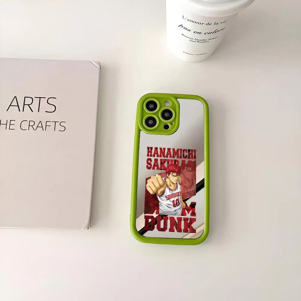 Горячее аниме Slam D-Dunks MINISO чехол для телефона с лестницей и зеркалом для Iphone 11, 12, 13, 14, 15, 16 Pro PLUS PRO MAX (art.: 3920cbda4e005) - 3920cbda4e005