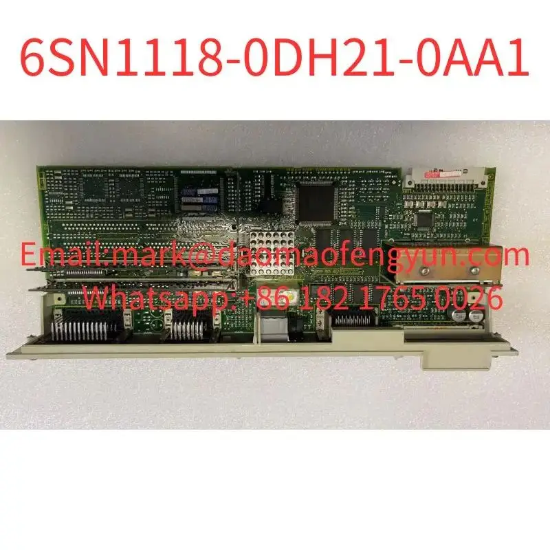 6SN1118-0DH21-0AA1 Б/у Протестировано ОК SIMODRIVE 611-D БЛОК УПРАВЛЕНИЯ ЗАКРЫТЫВАЮЩИЙ В ПЛАТИКЕ