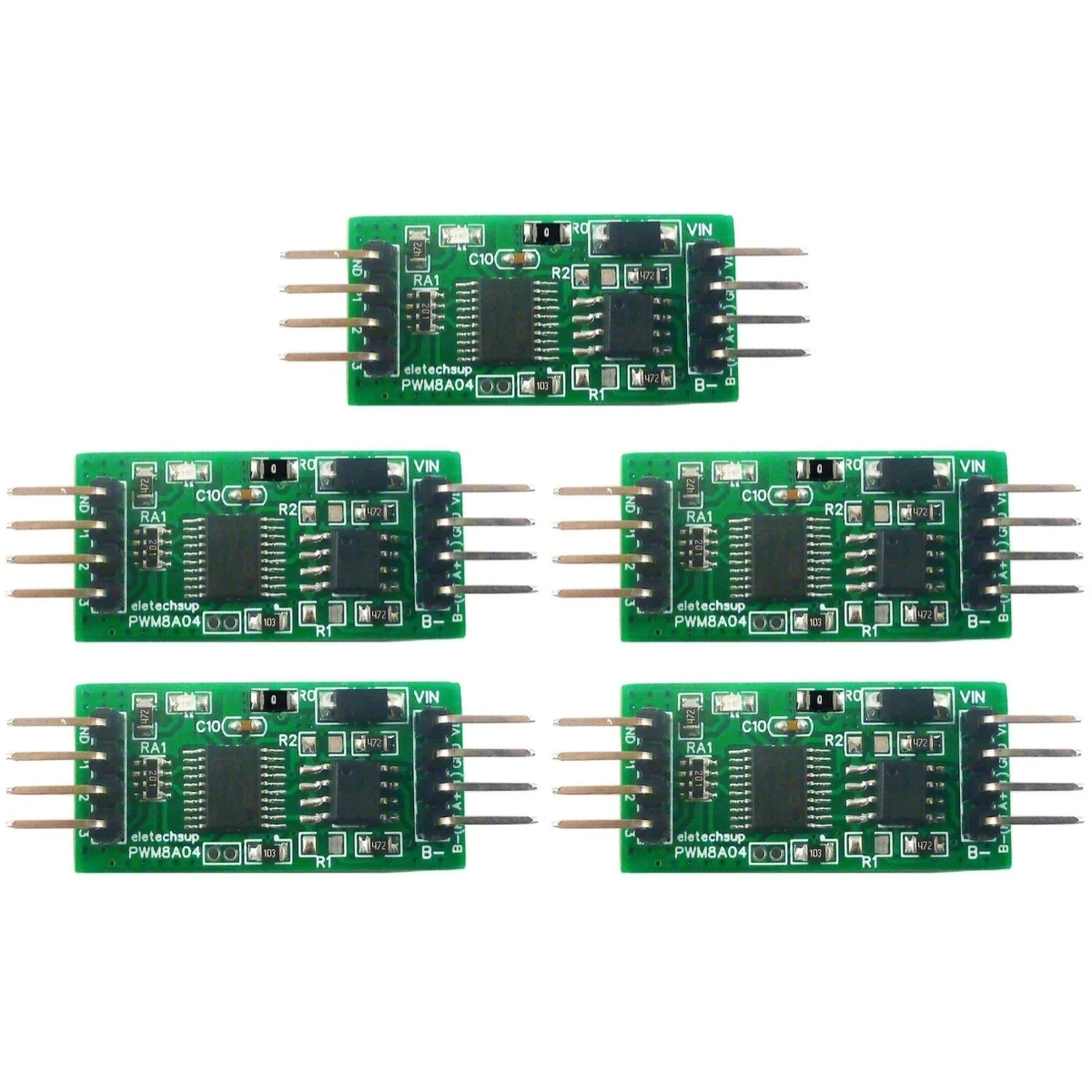 Генератор импульсов прямоугольной волны ШИМ Modbus RTU для светодиодного затемнения Скорость двигателя 3 канала RS485 1 Гц-20 кГц Регулируемая частота рабочего цикла