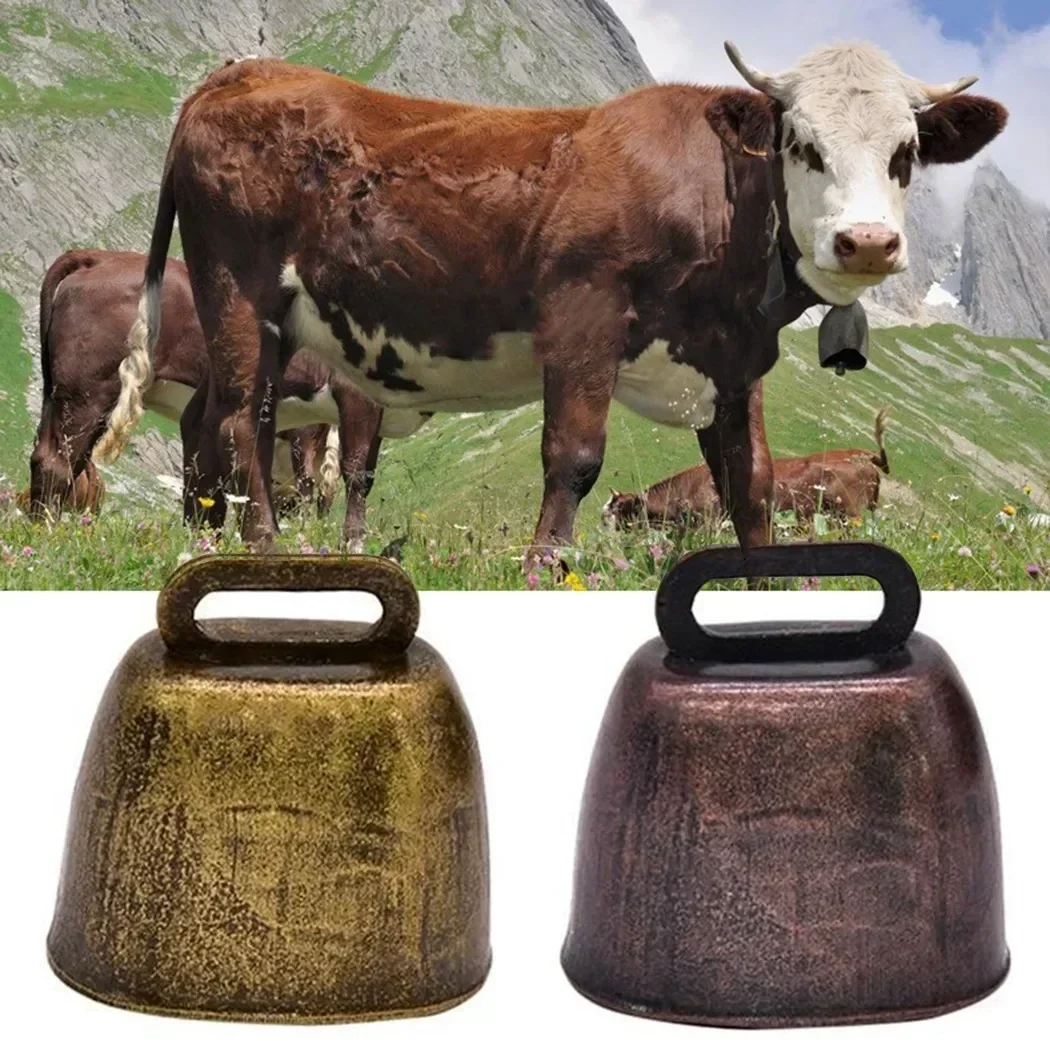 Корова, лошадь, овца, пастбище, медные колокольчики, металлические, утолщенные, против потери, крупный рогатый скот, овца, медь, быстрое разделение, Большая корова, предотвращение потери
