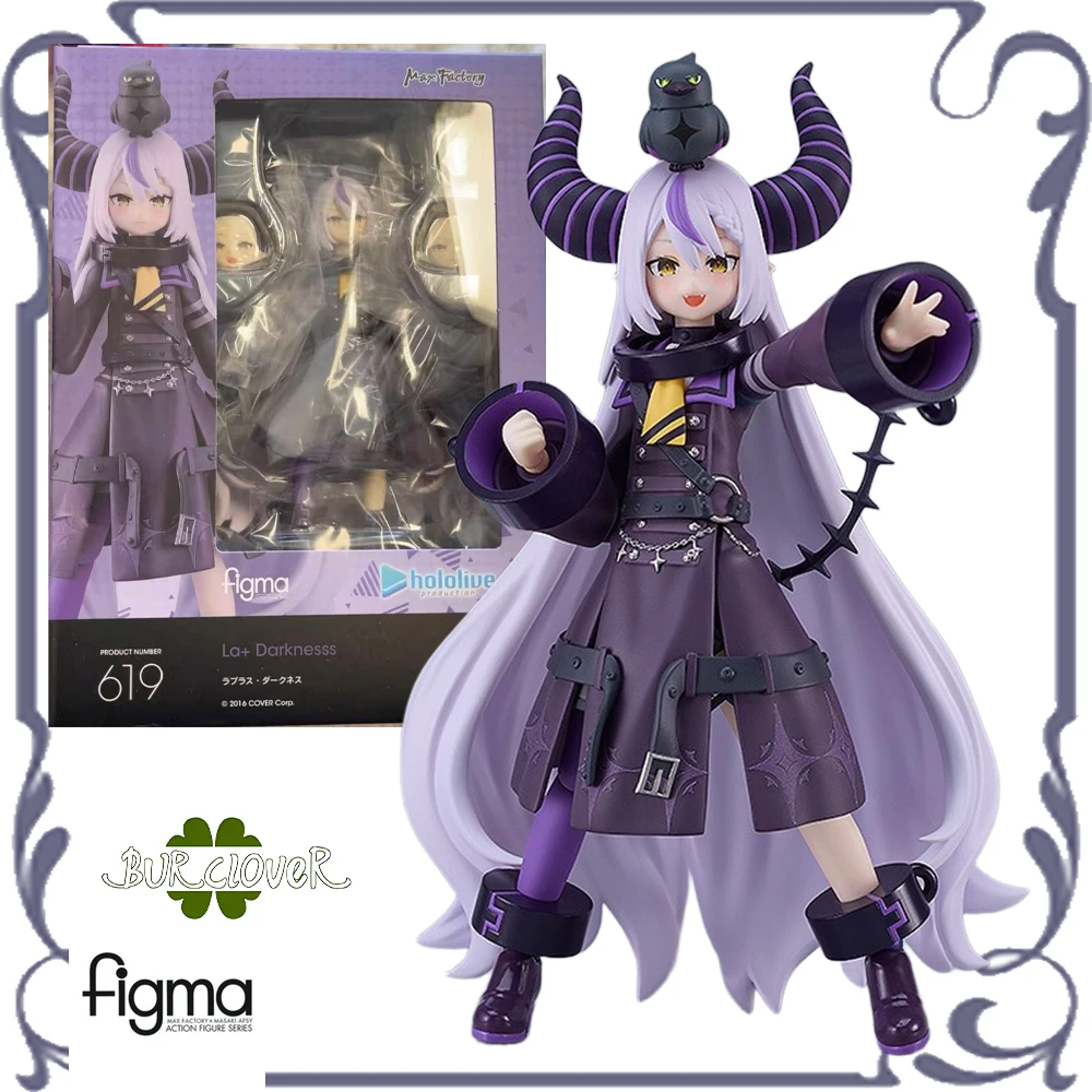Подлинная оригинальная фигурка персонажа аниме Max Factory Figma 619 La+ Darknesss, подвижная модель, детские игрушки, подарки на складе