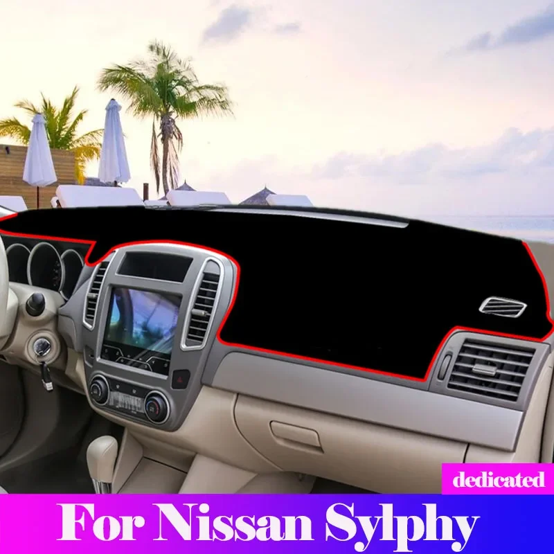 Для Nissan Sylphy 2019 крышка приборной панели автомобиля, подстилка для защиты от солнца, приборная панель, коврики, автомобильные сборы