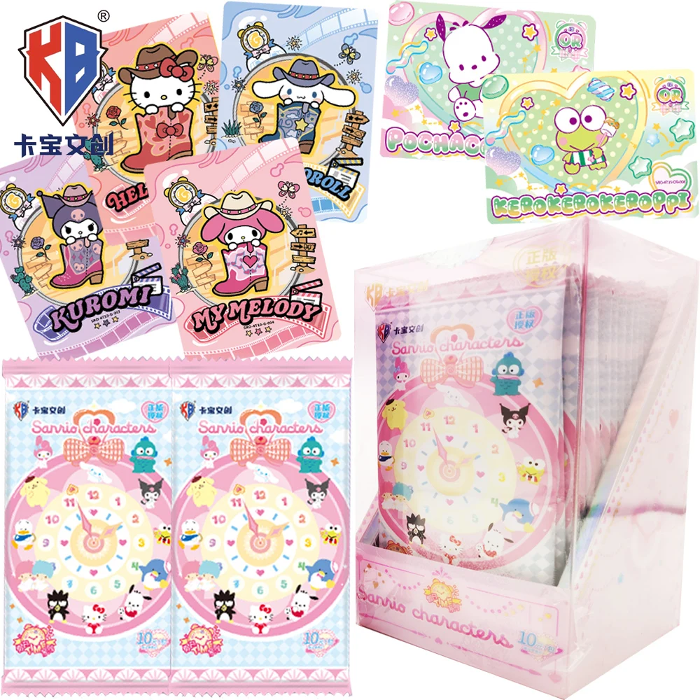 KABAO оригинальные коллекционные карты Sanrio для детей, знаменитые персонажи мультфильмов My Melody Kuromi, редкие ограниченные скрытые карты, игрушка в подарок
