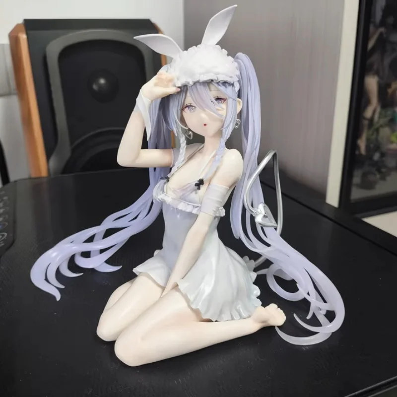 В наличии 13 см оригинальные Bandai Rurudo Sleepy Bunny Eve анимационные фигурки модель Kawaii коллекция игрушки украшения подарок