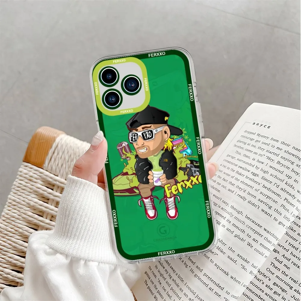 Фото Чехол для телефона Feid Nitro Jam Ferxxo для Samsung Galaxy S23 S22 S21 S20 Plus lite, ультрапрозрачный чехол №5