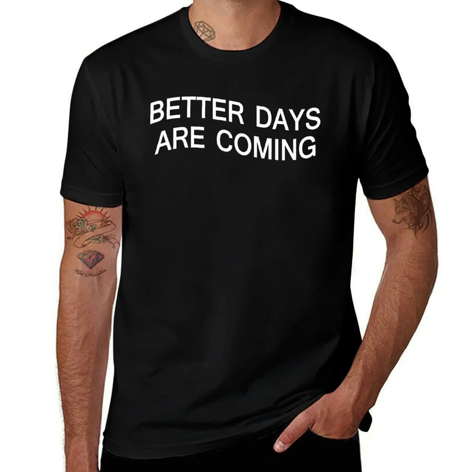 Футболка Dermot Kennedy Merch Better Days, забавные подарки, корейские модные футболки, персонализированные летние топы, мужские футболки для больших и высоких людей