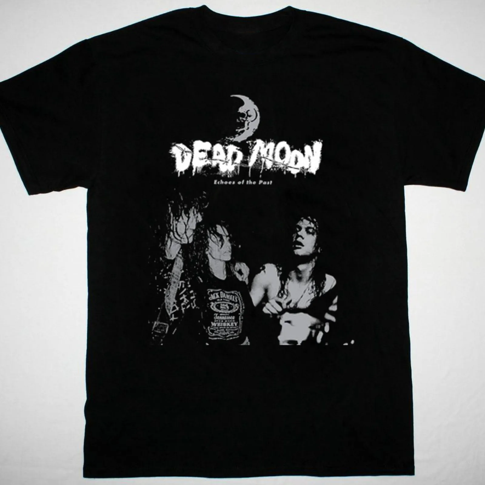 Черная футболка с плакатом Dead Moon в стиле панк-рок, унисекс, S-5XL 14