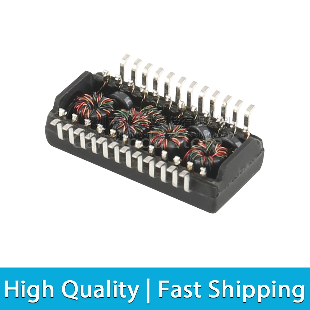 5 шт. GST5009BM-LF GST5009BM GST5009 SOP24 SMD Gigabit Ethernet сетевой изолирующий фильтр-трансформатор 1000 BASE-T 350uH 1CT:1CT (art.: 3920ce23b3deb) - 3920ce23b3deb