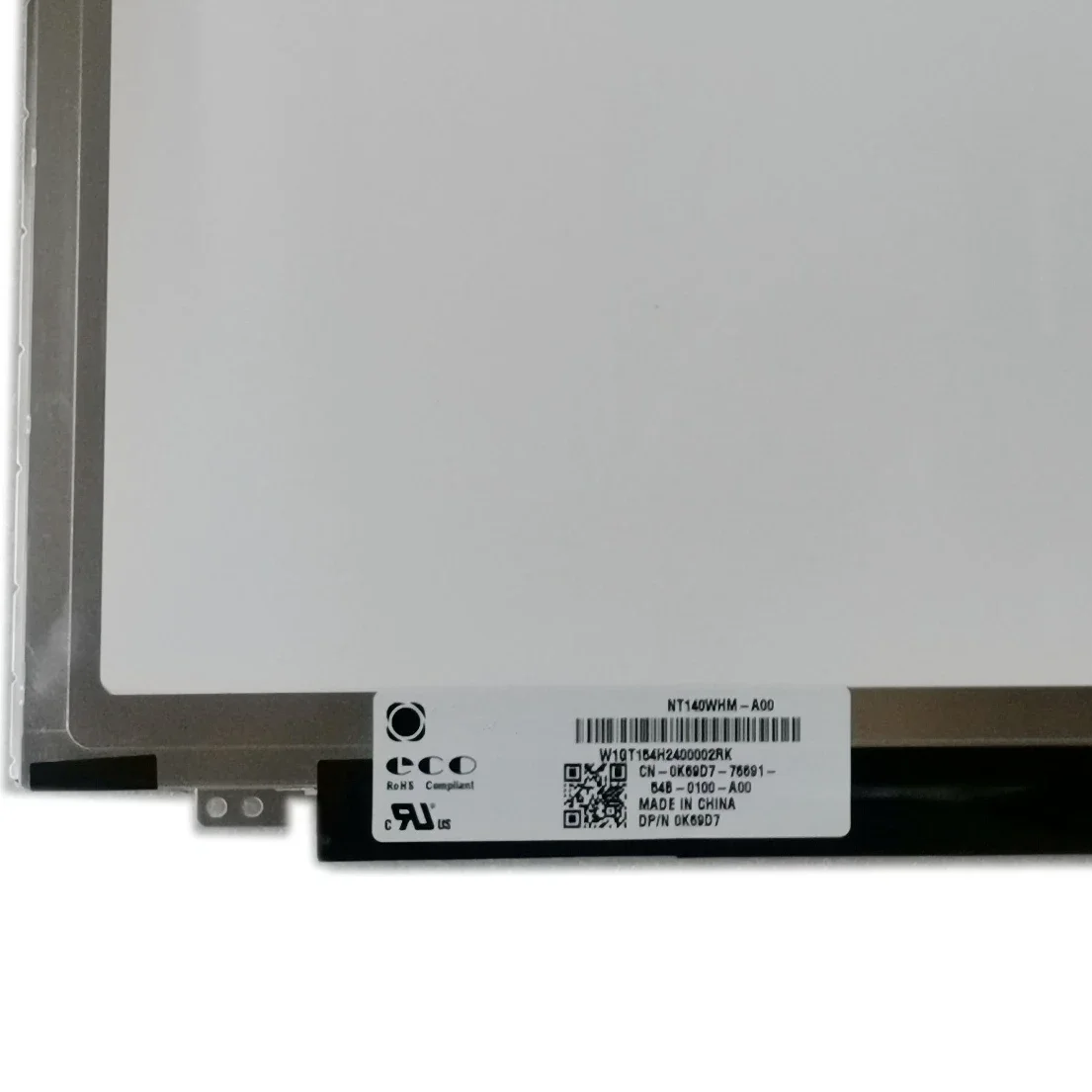 Фото NT140WHM-A00 14,0-дюймовый 40-контактный дигитайзер со светодиодным ЖК-дисплеем для ноутбука СЕНСОРНЫЙ ЭКРАН №2