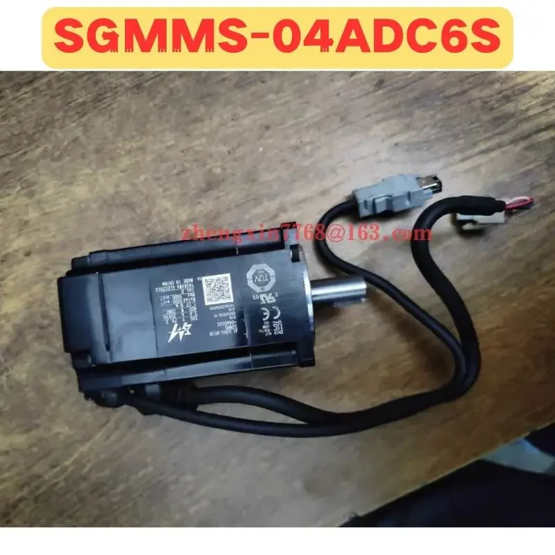 Б/у Серводвигатель SGMMS-04ADC6S SGMMS 04ADC6S Нормальная функция Протестировано ОК