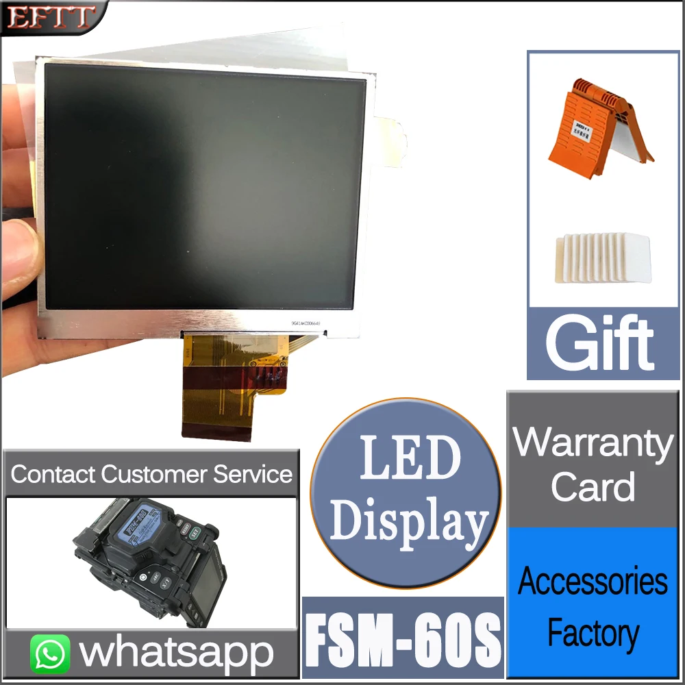 Фото FSM-60S 60R 18S 18R светодиодный ЖК-экран для Fujikura Fiber Fusion Splicer универсальные аксессуары №5