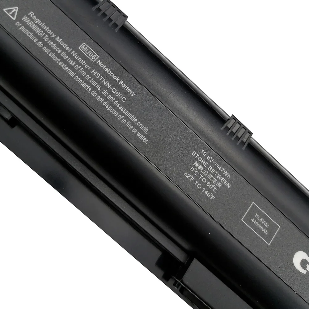 Фото Аккумулятор MU06 10,8 В для HP Pavilion G4 G6 G7 G32 G42 G72 Cq42 CQ32 CQ43 DV6 DM4 593553-001 593554-001 593554-001 HSTNN-LB0W HSTNN №3