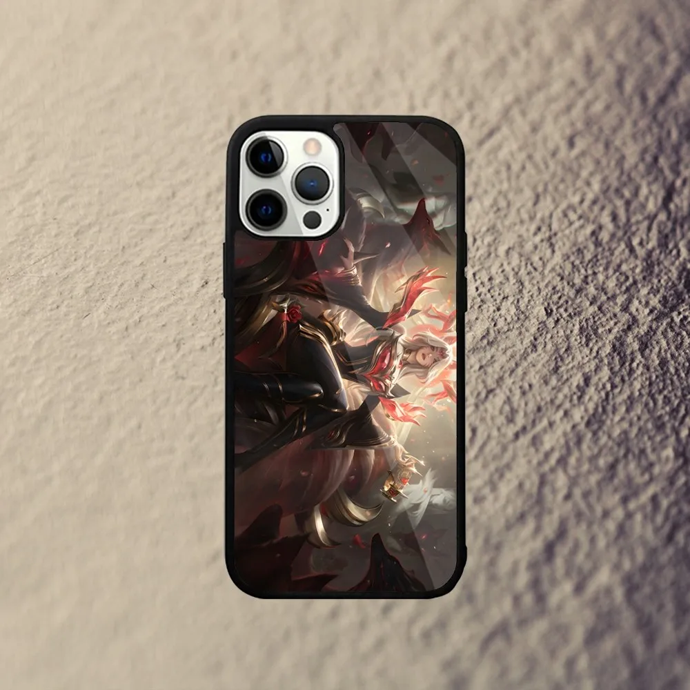 Фото Игровой L-Lols Ahri KDA чехол для телефона iPhone 15,14,13,12,11,Plus,Pro,Max Mini Magsafe Магнитная Беспроводная зарядка №2